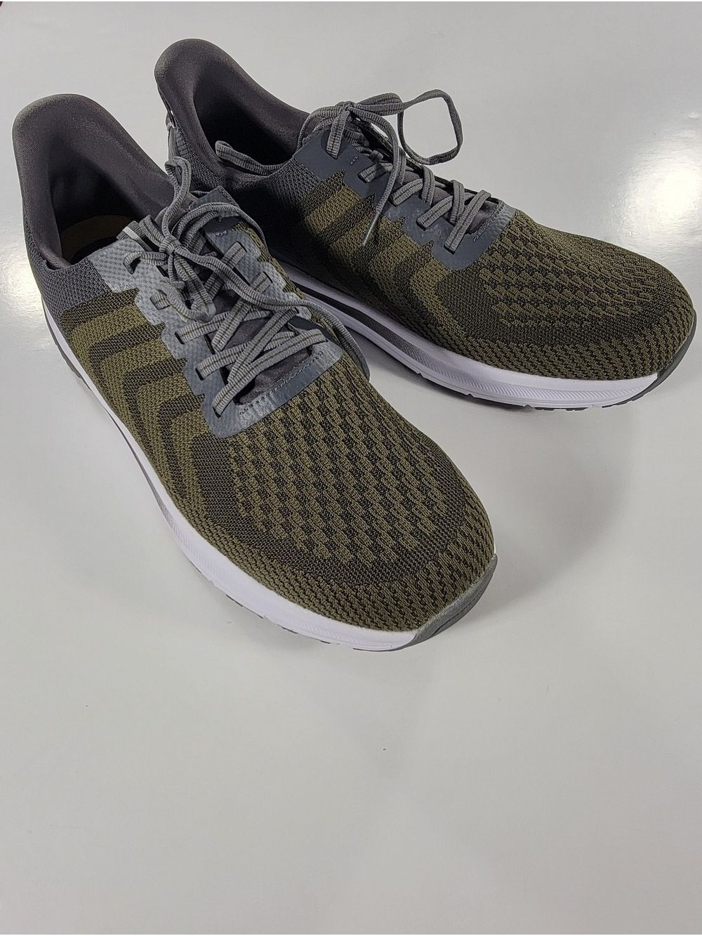 Orthofeet Tilos Men's Orthotic Walking Tennis Shoes Sneakers Green 14 D